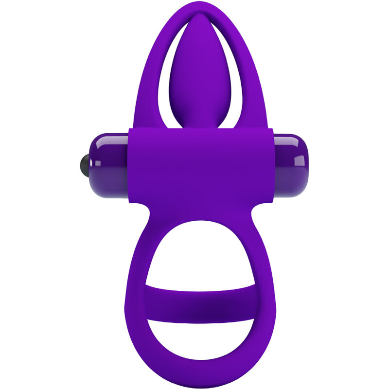 For Him-Anello Vibratore 10 Vibrazioni Viola Silicone-10 velocità 2 For Him-Anello Vibratore 10 Vibrazioni Viola Silicone-10 velocità — PRETTY LOVE · Anelli & Guaine per pene (imaginea 2)