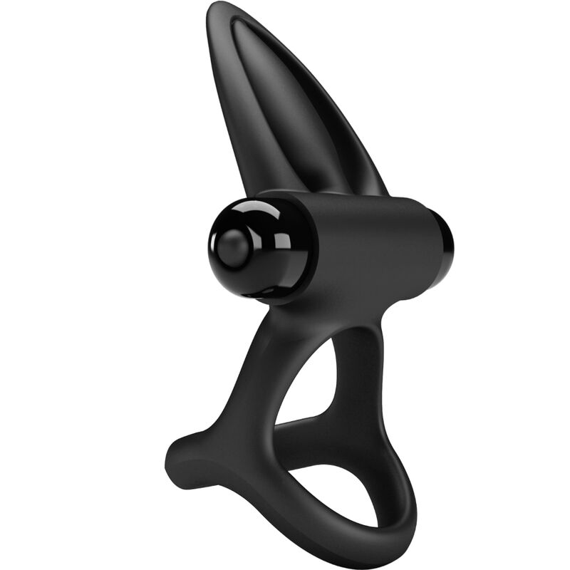 For Him-Anello Vibrante 10 Vibrazioni Silicone Nero-10 velocità 2 For Him-Anello Vibrante 10 Vibrazioni Silicone Nero-10 velocità — PRETTY LOVE · Anelli & Guaine per pene (imaginea 2)