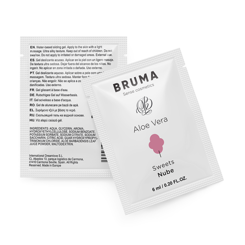 Bruma-Aloe Vera Sliding Gel Sweets Flavor 6 ml