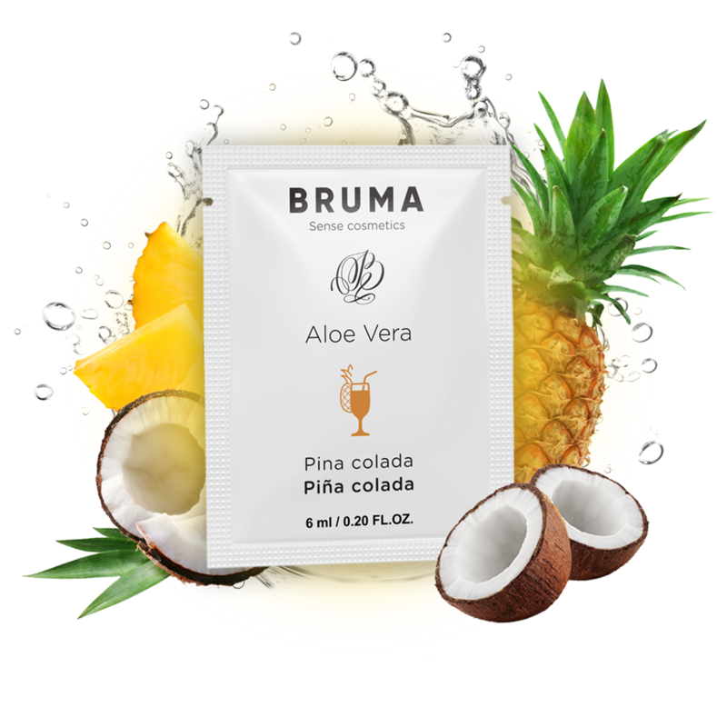 Bruma-Aloe Vera Sliding Gel Aroma Pina Colada 6 ml · Lubrificanti (imaginea 5)