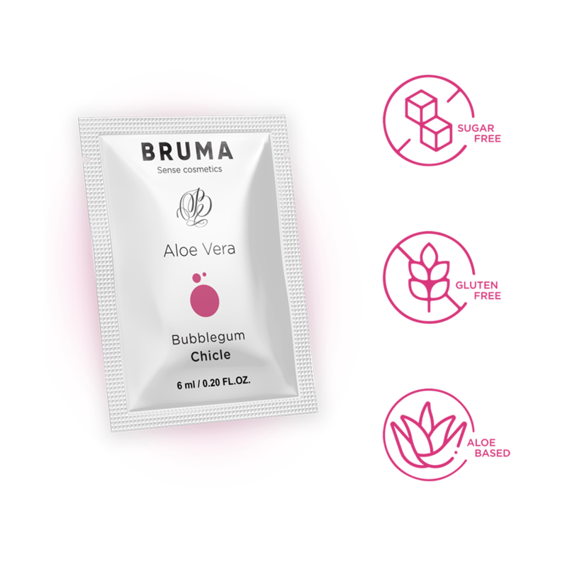 Bruma-Gel antiscivolo Aloe Vera Aroma Bubblegum 6 ml 3 Bruma-Gel antiscivolo Aloe Vera Aroma Bubblegum 6 ml · Lubrificanti (imaginea 3)