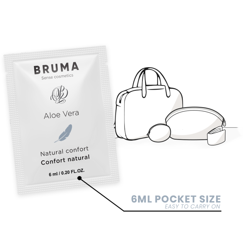 Bruma-Aloe Vera Sliding Gel Natural Comfort 6 ml · Lubrificanti (imaginea 6)