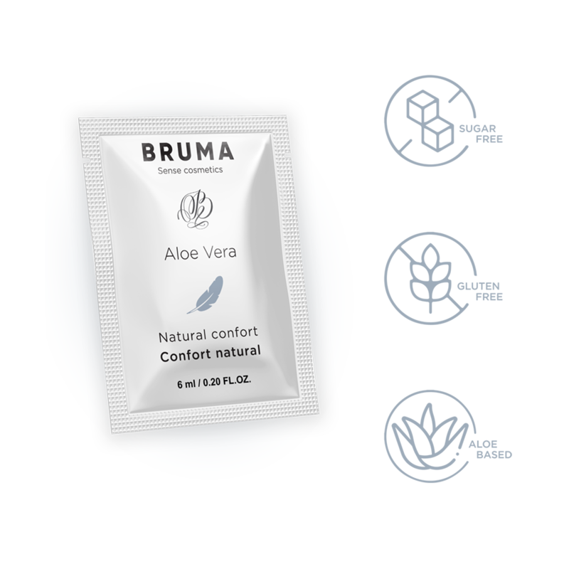 Bruma-Aloe Vera Sliding Gel Natural Comfort 6 ml · Lubrificanti (imaginea 4)