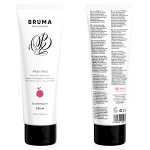 Bruma-Gel Lubrificante Aloe Vera Aroma Bubblegum 100 ml