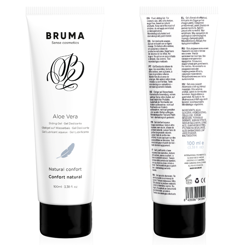 Bruma-Gel di scivolamento Aloe Vera Natural Comfort 100 ml 1 Bruma-Gel di scivolamento Aloe Vera Natural Comfort 100 ml · Lubrificanti