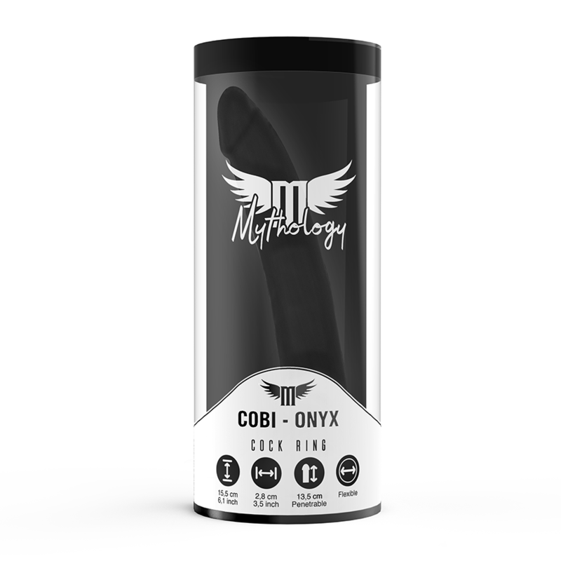 Mythology Fantasy Dildo-Cobi Onyx Dildo Anale con Anello · Anelli & Guaine per pene (imaginea 4)