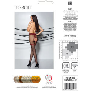 Passion-Tiopen 019 Calze con Decoupage 20 Den 41 Passion-Tiopen 019 Calze con Decoupage 20 Den · Lingerie sexy donna (imaginea 3)