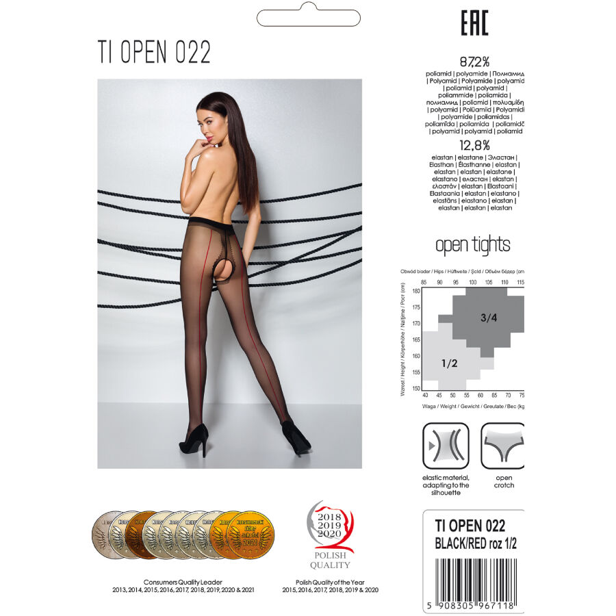 Passion-Tiopen 022 Calze 20 Den · Lingerie sexy donna (immagine 3)