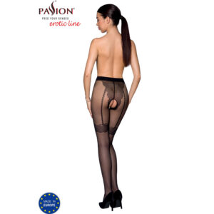 Passion-Tiopen 016 Calze Nere/(20 Den) · Lingerie sexy donna (immagine 4)