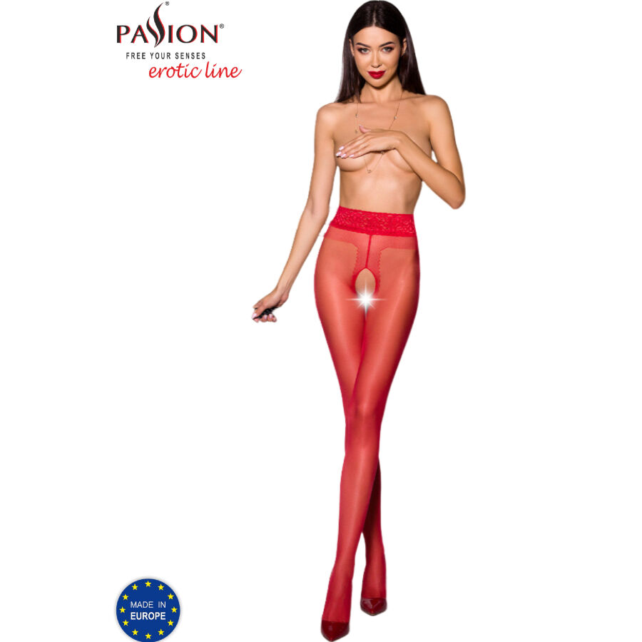 Passion-Tiopen 001 Calze con Apertura (20 Den)