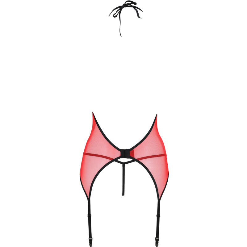 Passion-Peonia Corset Erotic Line Rosso 3 Passion-Peonia Corset Erotic Line Rosso · Lingerie sexy donna (imaginea 4)
