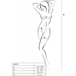 Passion-BS099 Bodystocking One Size · Lingerie sexy donna (imaginea 4)