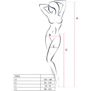 Passion-S026 Abbigliamento con Decoupage · Lingerie sexy donna (immagine 5)