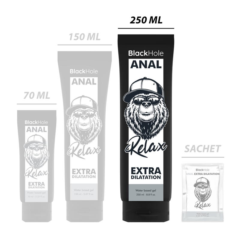 Black Hole-Gel a base d'acqua per la dilatazione anale 250 ml · Lubrificanti (imaginea 7)