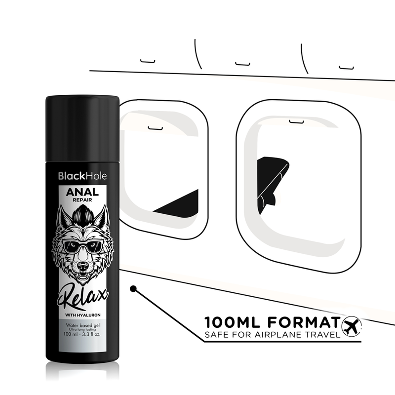 Black Hole-Anal Repair Relax con Acido Ialuronico, 100 ml · Lubrificanti (imaginea 7)