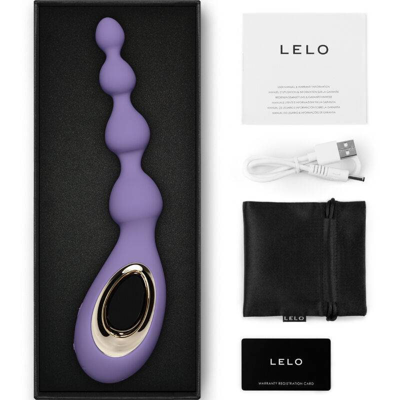 Lelo-Soraya Beads Massaggiatore anale in Silicone · Giocattoli anali (imaginea 3)