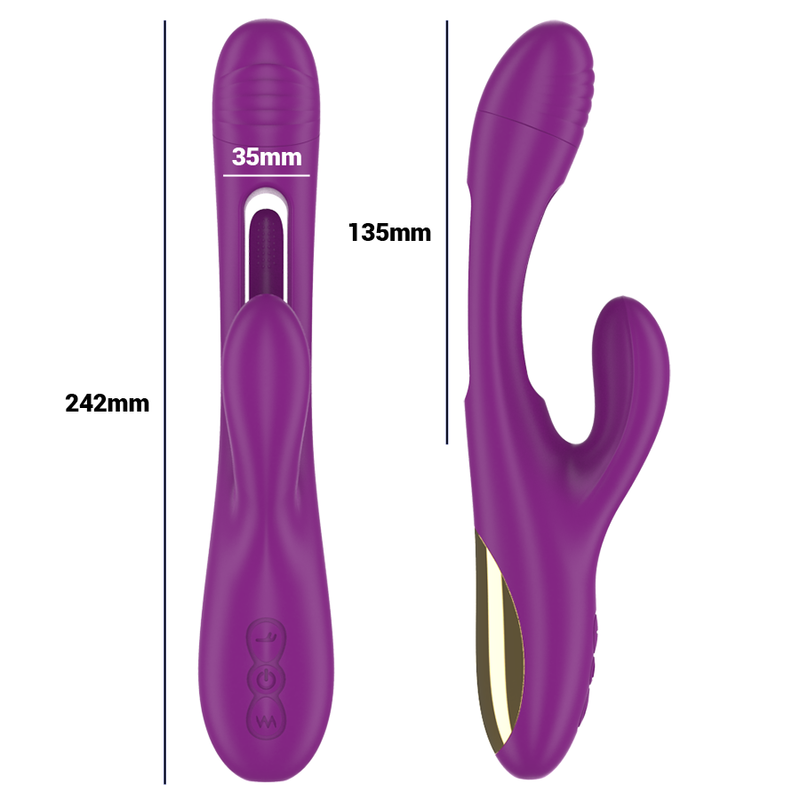 Intense High Tech-Apollo Vibratore Multifunzione Ricaricabile 7 · Vibratori (imaginea 6)