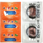 Pasante-Cioccolato aromatizzato Temptation Cioccolato, 144 · Preservativi