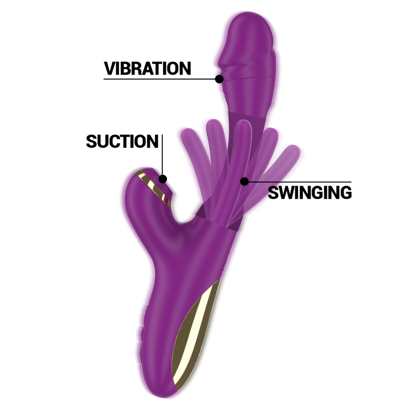 Intense High Tech-Ateneo Vibratore Multifunzione Ricaricabile 7 · Vibratori (immagine 2)