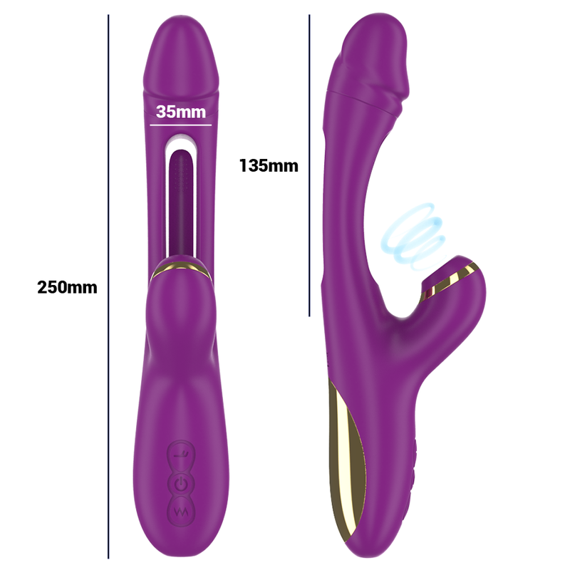 Intense High Tech-Ateneo Vibratore Multifunzione Ricaricabile 7 · Vibratori (immagine 6)