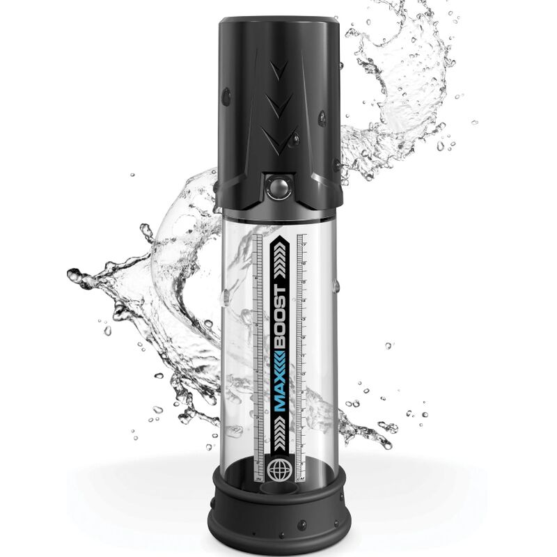 Pump Worx-Pompa per pene Max Boost con pistone — PIPEDREAMS · Anelli & Guaine per pene (immagine 4)