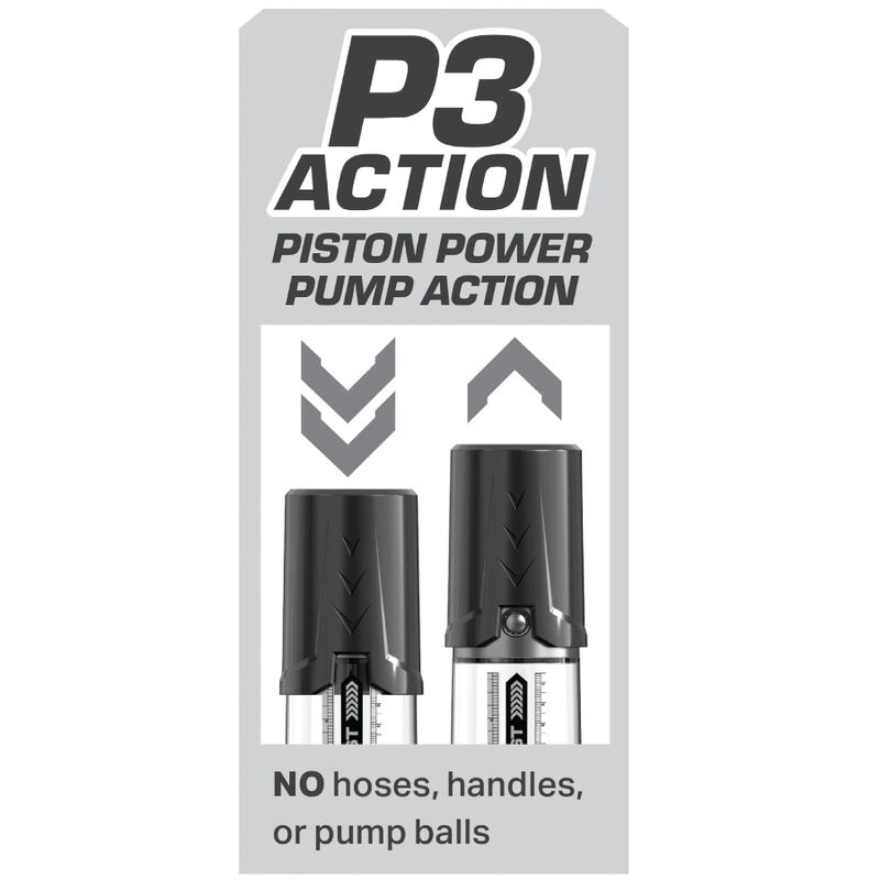 Pump Worx-Pompa per pene Max Boost con pistone — PIPEDREAMS · Anelli & Guaine per pene (immagine 2)