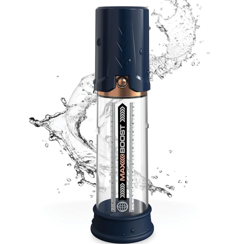 Pump Worx-Pompa per pene Max Boost con pistone — PIPEDREAMS · Anelli & Guaine per pene (immagine 8)