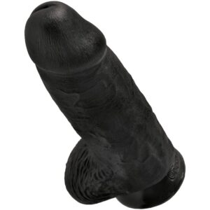 King Cock-Chubby Penis Realist 23 cm Nero-PVC, Ventosa — PIPEDREAMS · Dildo & Stimolatori (imaginea 5)
