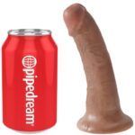 King Cock-Pene Realist 15 cm Caramel-Waterproof, Ventosa — PIPEDREAMS · Dildo & Stimolatori