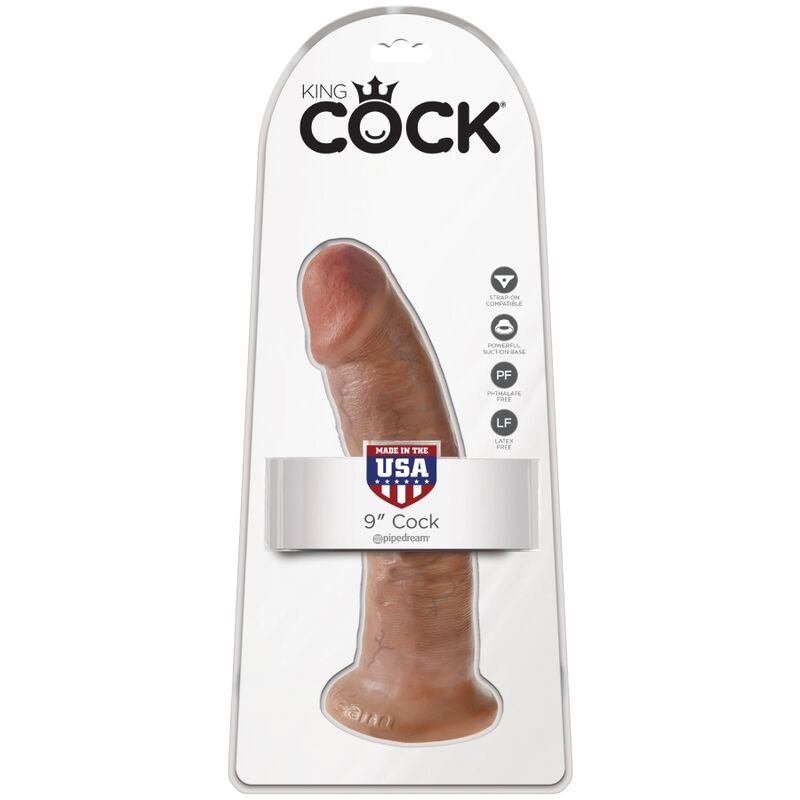 King Cock-Penis Realist 21.7 cm Caramel-PVC, Impermeabile, Ventosa 6 King Cock-Penis Realist 21.7 cm Caramel-PVC, Impermeabile, Ventosa — PIPEDREAMS · Dildo & Stimolatori (imaginea 6)
