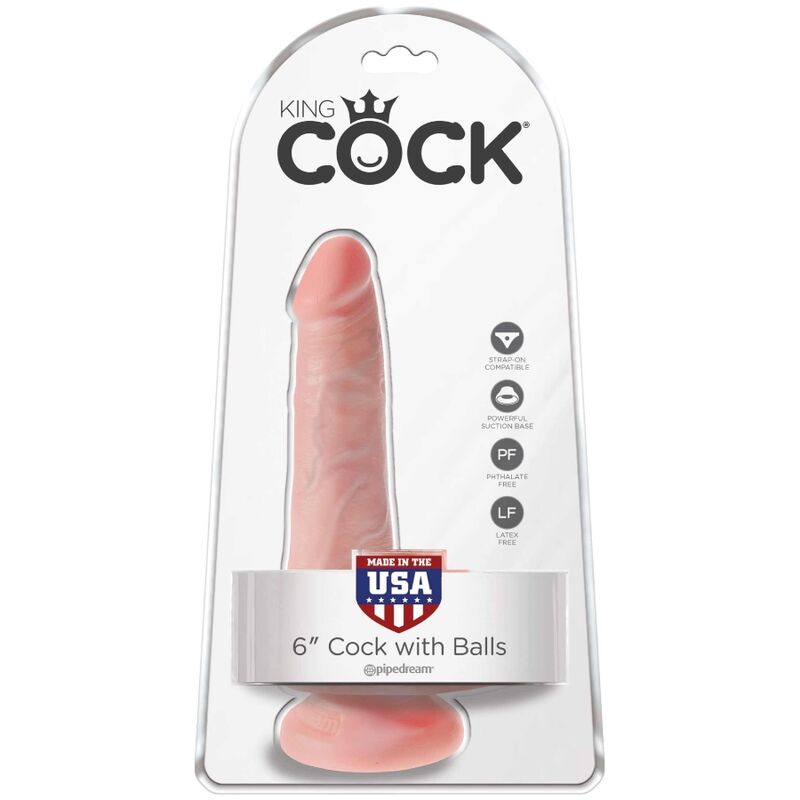 King Cock-Pipedreams King Cock Pene Realistico con Testicoli 13.5 cm 2 King Cock-Pipedreams King Cock Pene Realistico con Testicoli 13.5 cm · Dildo & Stimolatori (immagine 2)