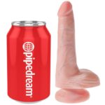 King Cock-Pipedreams King Cock Pene Realistico con Testicoli 13.5 cm · Dildo & Stimolatori