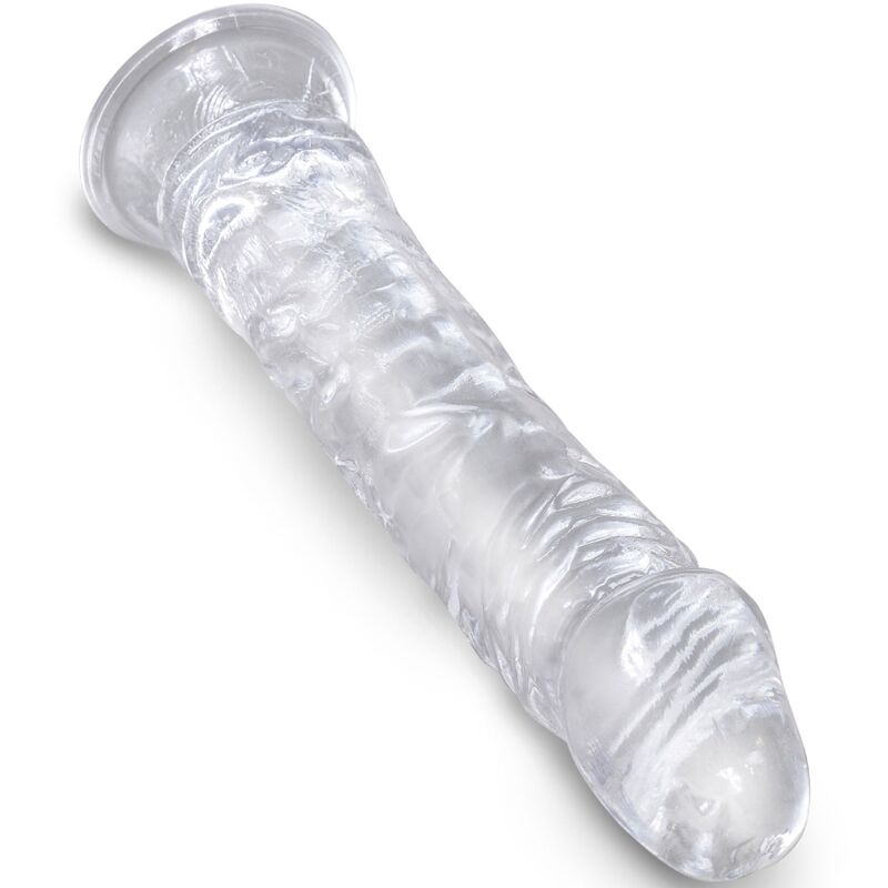 King Cock-Dildo Realist Trasparente 19.7 cm-TPE, impermeabile 2 King Cock-Dildo Realist Trasparente 19.7 cm-TPE, impermeabile — PIPEDREAMS · Dildo & Stimolatori (imaginea 2)