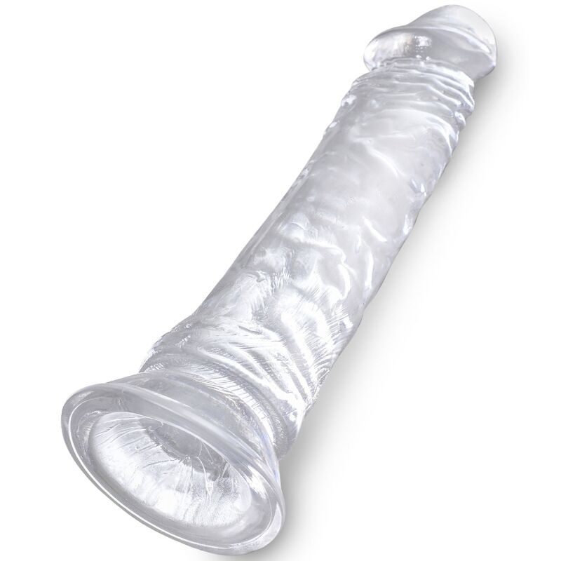 King Cock-Dildo Realist Trasparente 19.7 cm-TPE, impermeabile 3 King Cock-Dildo Realist Trasparente 19.7 cm-TPE, impermeabile — PIPEDREAMS · Dildo & Stimolatori (imaginea 3)