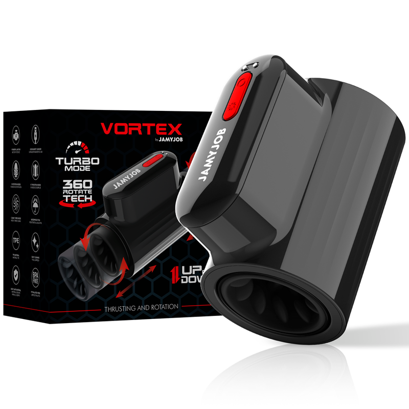 Jamyjob-Vortice Masturbatore Maschile Su-Giù con Rotazione 360° 2 Jamyjob-Vortice Masturbatore Maschile Su-Giù con Rotazione 360° · Masturbatori (imaginea 2)