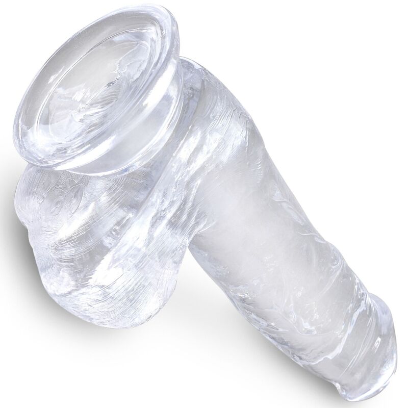 King Cock-Clear Pene Realistico Trasparente con Testicoli 13.5 cm 2 King Cock-Clear Pene Realistico Trasparente con Testicoli 13.5 cm — PIPEDREAMS · Dildo & Stimolatori (imaginea 2)