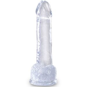 King Cock-Clear Penis Realist Trasparente con testicoli, 15.2 cm 7 King Cock-Clear Penis Realist Trasparente con testicoli, 15.2 cm — PIPEDREAMS · Dildo & Stimolatori (imaginea 2)