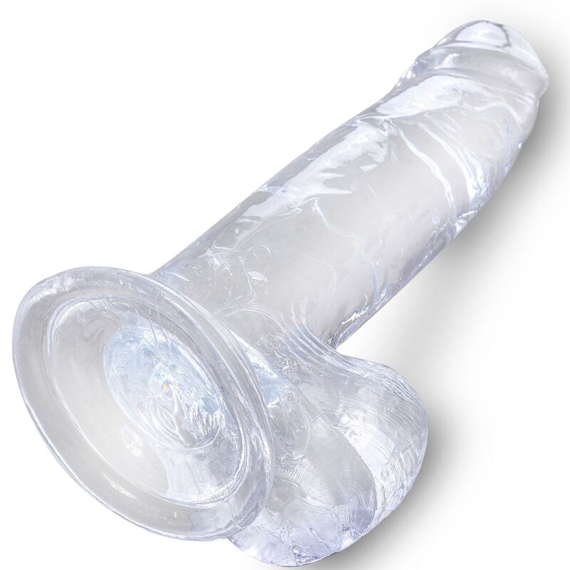 King Cock-Clear Penis Realist Trasparente con testicoli, 15.2 cm 4 King Cock-Clear Penis Realist Trasparente con testicoli, 15.2 cm — PIPEDREAMS · Dildo & Stimolatori (imaginea 4)