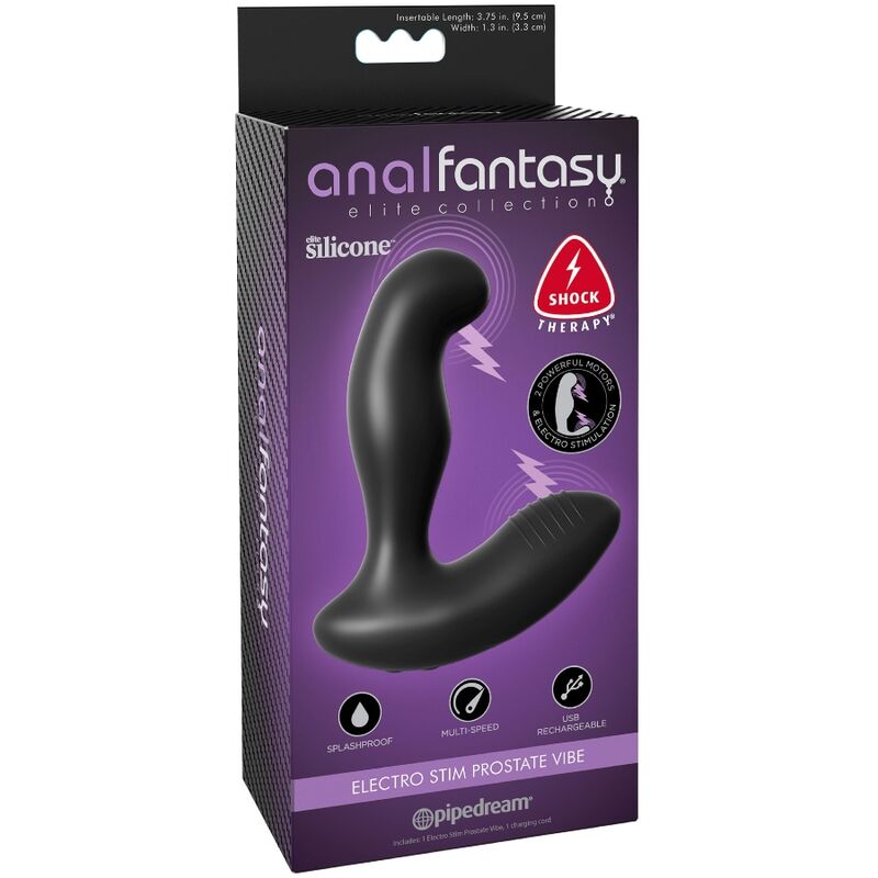 Anal Fantasy Elite Collection-Electro Stim Vibratore Massaggio 2 Anal Fantasy Elite Collection-Electro Stim Vibratore Massaggio — PIPEDREAMS · Giocattoli anali (imaginea 2)