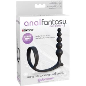 Anal Fantasy Elite-Palline anali con Anello per Pene Ass-Gasm 9 Anal Fantasy Elite-Palline anali con Anello per Pene Ass-Gasm — PIPEDREAMS · Anelli & Guaine per pene (immagine 4)