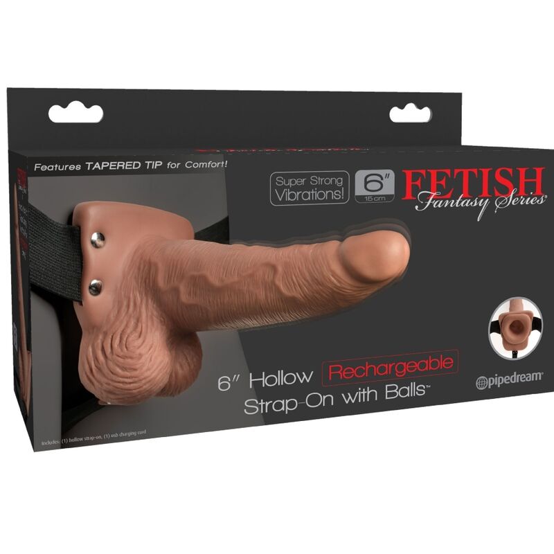 Fetish Fantasy Series-Imbracatura Regolabile con Pene Realistico, Testicoli 1 Fetish Fantasy Series-Imbracatura Regolabile con Pene Realistico, Testicoli — PIPEDREAMS · Anelli & Guaine per pene
