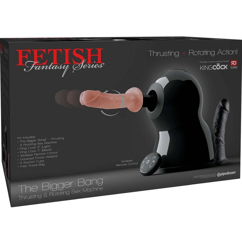 Fetish Fantasy Series-Pipedreams Big Bang Sesso Macchina Rotazione