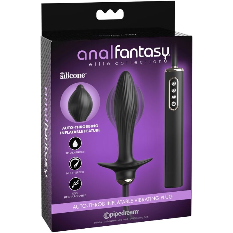 Anal Fantasy Elite Collection-Spina gonfiabile e vibratore 5 Anal Fantasy Elite Collection-Spina gonfiabile e vibratore — PIPEDREAMS · Accessori BDSM (imaginea 5)