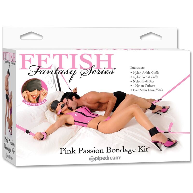 Fetish Fantasy Series-Kit Bondage Rosa