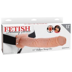 Fetish Fantasy-Strap-on realistico con Imbracatura regolabile 28 cm — PIPEDREAMS · Anelli & Guaine per pene (imaginea 5)