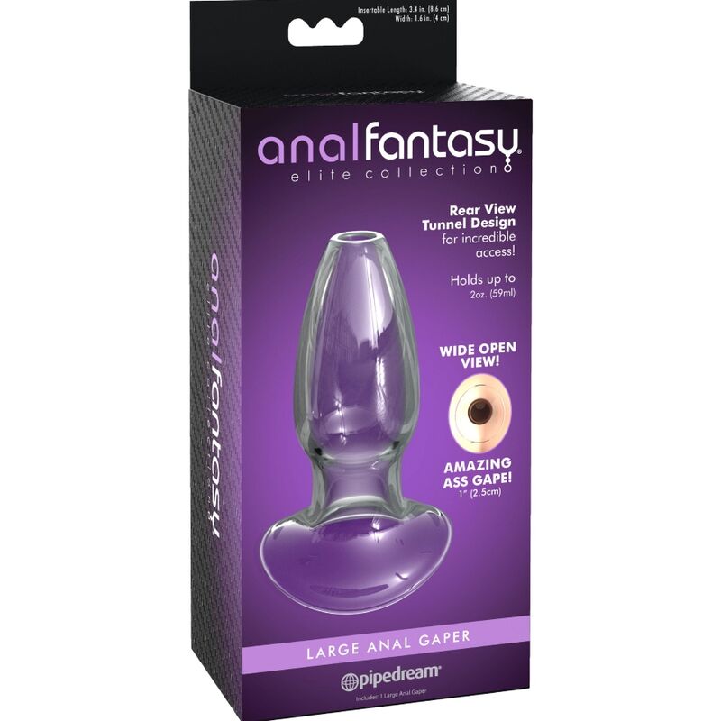 Anal Fantasy Elite Collection-Dilatatore Anale Gaper Cristallo 2 Anal Fantasy Elite Collection-Dilatatore Anale Gaper Cristallo — PIPEDREAMS · Giocattoli anali (imaginea 2)