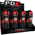 Pdx Elite-Stroker Set 12 Pezzi: 6x Vagina, 3x Anale, 3x Oral-TPE — PIPEDREAMS · Masturbatori
