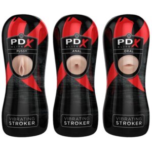Pdx Elite-Stroker Set 12 Pezzi: 6x Vagina, 3x Anale, 3x Oral-TPE — PIPEDREAMS · Masturbatori (imaginea 2)