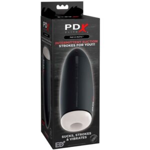 Pdx Elite-Stroker Fap-o-matic Sucker & Vibratore Masturbatore-TPE — PIPEDREAMS · Masturbatori (imaginea 3)
