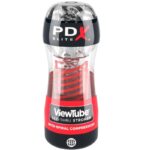 Pdx Elite-Stroker Viewtube 2 Compressione Spirale Trasparente-TPE — PIPEDREAMS · Masturbatori